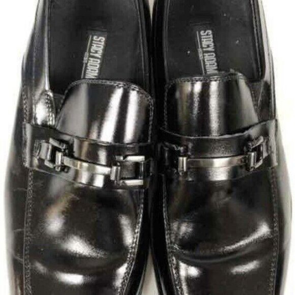 Stacy Adams Bit Slip On Men’s Loafers Dress Shoes Black Size 9 Style 20133 - Picture 4 of 6